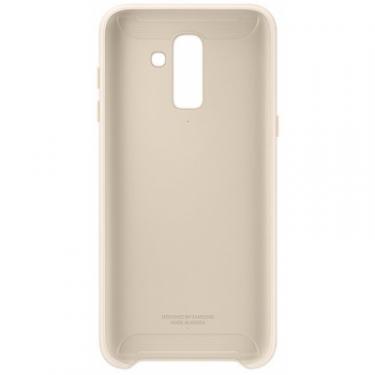 Чехол для мобильного телефона Samsung J8 2018/EF-PJ810CFEGRU - Dual Layer Cover (Gold) Фото 1