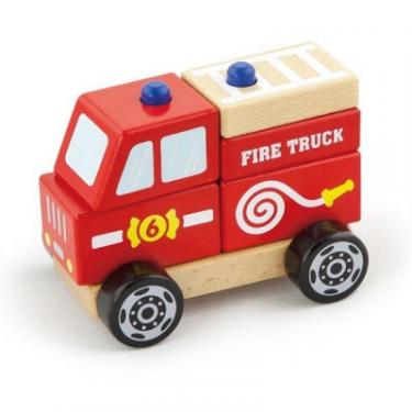 Развивающая игрушка Viga Toys Пожарная машина Фото