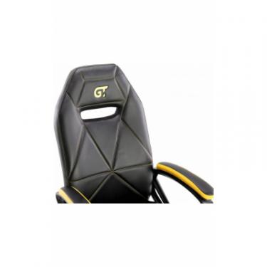 Кресло игровое GT Racer X-2318 Black/Yellow Фото 3