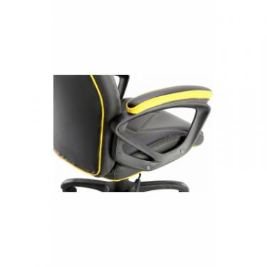 Кресло игровое GT Racer X-2318 Black/Yellow Фото 5