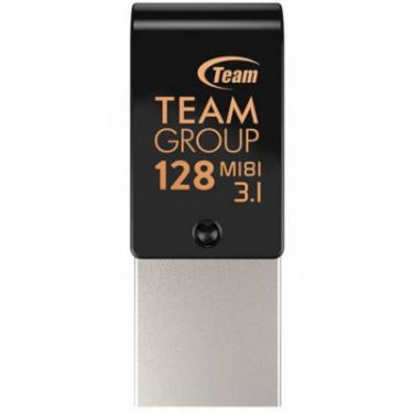 USB флеш накопитель Team 128GB M181 Black USB 3.1/Type-C Фото