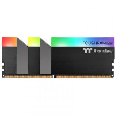 Модуль памяти для компьютера ThermalTake DDR4 16GB (2x8GB) 4600 MHz Toughram Black RGB Фото