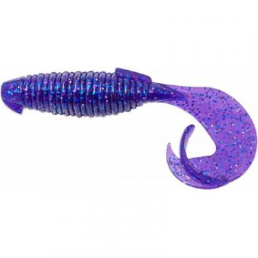 Силикон рыболовный Keitech Flapper Grub 4" (7 шт/упак) ц:ea#04 violet Фото