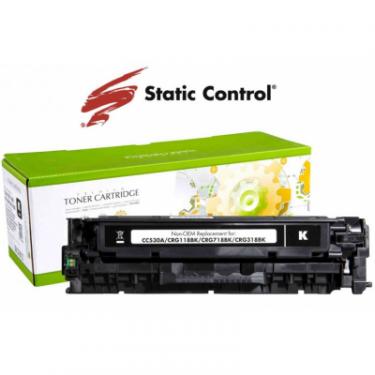 Картридж Static Control HP CLJ CC530A (304A) 3.5k black Фото