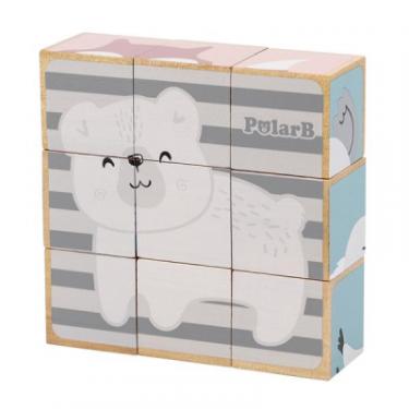 Кубики Viga Toys PolarB Зверята, 6 сторон Фото 9
