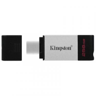 USB флеш накопитель Kingston 256GB DataTraveler 80 USB 3.2/Type-C Фото 1
