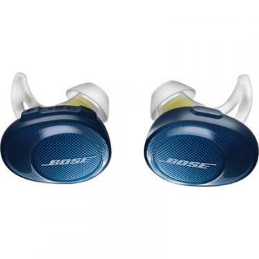 Наушники Bose SoundSport Free Wireless Headphones Blue/Yellow Фото