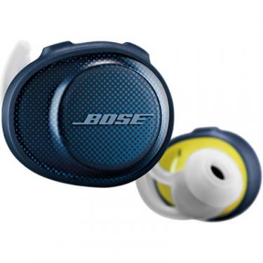 Наушники Bose SoundSport Free Wireless Headphones Blue/Yellow Фото 1