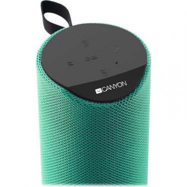 Акустическая система Canyon Portable Bluetooth Speaker Green Фото 2