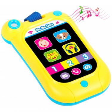Развивающая игрушка BeBeLino Интерактивный смартфон (желтый) Фото 1