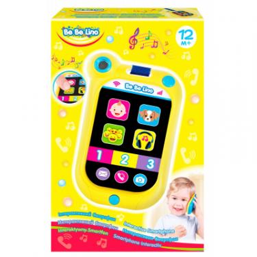 Развивающая игрушка BeBeLino Интерактивный смартфон (желтый) Фото 5