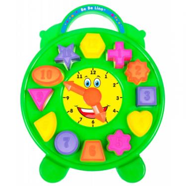 Развивающая игрушка BeBeLino Часы-сортер Фото