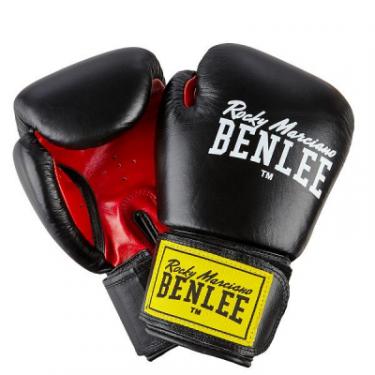 Боксерские перчатки Benlee Fighter 12oz Black/Red Фото