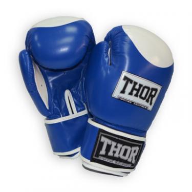 Боксерские перчатки Thor Competition 10oz Blue/White Фото