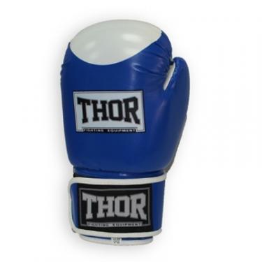 Боксерские перчатки Thor Competition 10oz Blue/White Фото 2