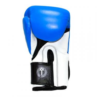 Боксерские перчатки Thor Pro King 16oz Blue/White/Black Фото 2