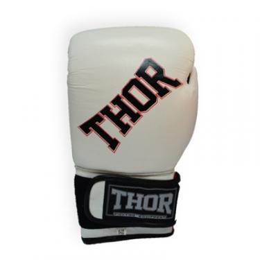 Боксерские перчатки Thor Ring Star 12oz White/Red/Black Фото 2