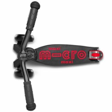Самокат Micro Maxi Deluxe PRO Black/Red Фото 3