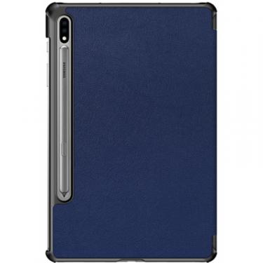 Чехол для планшета BeCover Smart Case Samsung Galaxy Tab S7 Plus Deep Blue Фото 1