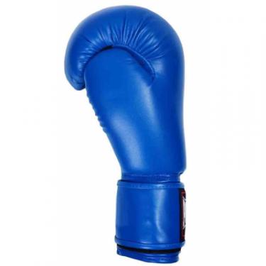 Боксерские перчатки PowerPlay 3004 16oz Blue Фото 4