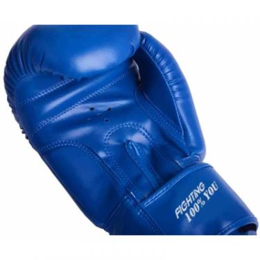 Боксерские перчатки PowerPlay 3004 16oz Blue Фото 5