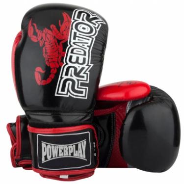 Боксерские перчатки PowerPlay 3007 10oz Black Фото