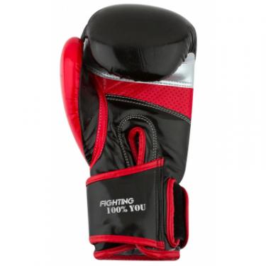 Боксерские перчатки PowerPlay 3007 10oz Black Фото 3
