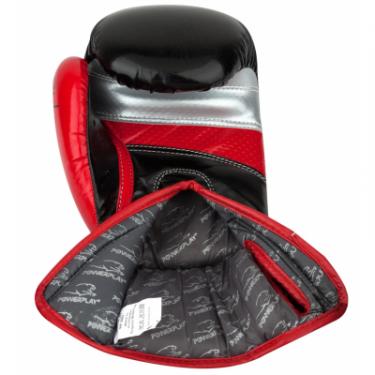 Боксерские перчатки PowerPlay 3007 10oz Black Фото 4