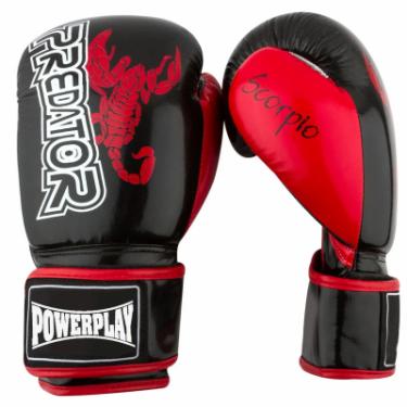 Боксерские перчатки PowerPlay 3007 10oz Black Фото 6