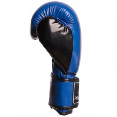 Боксерские перчатки PowerPlay 3017 14oz Blue Фото 1