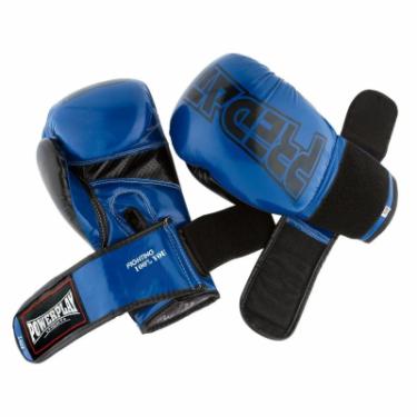 Боксерские перчатки PowerPlay 3017 14oz Blue Фото 3