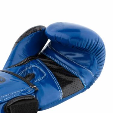 Боксерские перчатки PowerPlay 3017 14oz Blue Фото 4