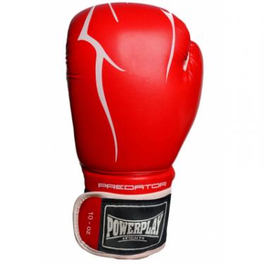Боксерские перчатки PowerPlay 3018 14oz Red Фото 4