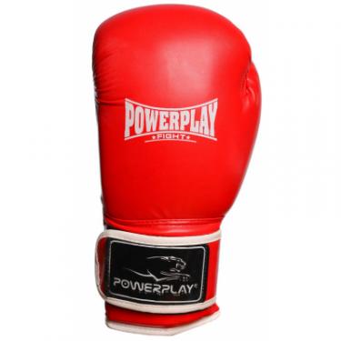 Боксерские перчатки PowerPlay 3019 8oz Red Фото 2