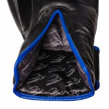 Боксерские перчатки PowerPlay 3022A 10oz Blue Фото 5