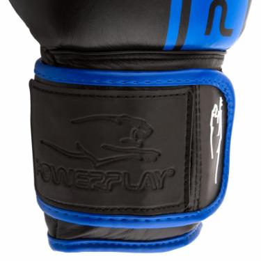 Боксерские перчатки PowerPlay 3022A 10oz Blue Фото 6