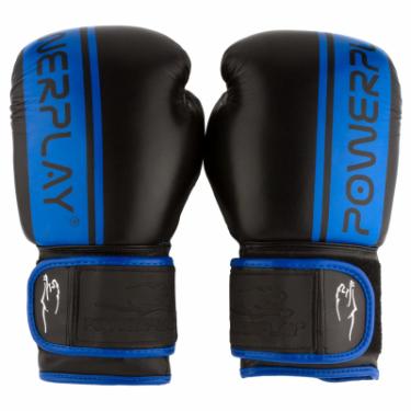 Боксерские перчатки PowerPlay 3022A 10oz Blue Фото 7
