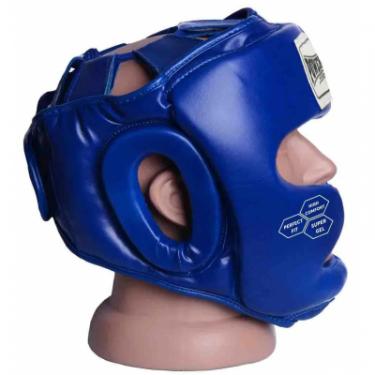 Боксерский шлем PowerPlay 3043 M Blue Фото 2