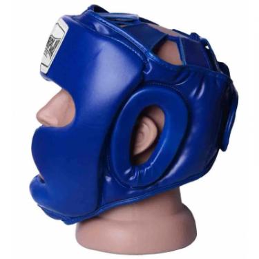 Боксерский шлем PowerPlay 3043 M Blue Фото 3