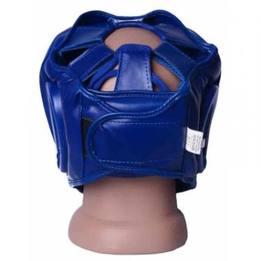 Боксерский шлем PowerPlay 3043 M Blue Фото 4