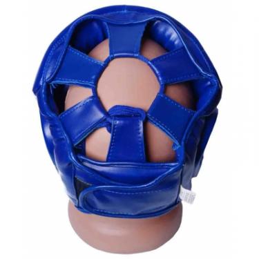 Боксерский шлем PowerPlay 3043 M Blue Фото 5