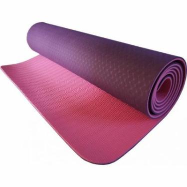 Коврик для фитнеса Power System Yoga Mat Premium PS-4056 Purple Фото 1