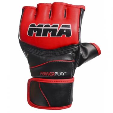 Перчатки для MMA PowerPlay 3055 L Red/Black Фото