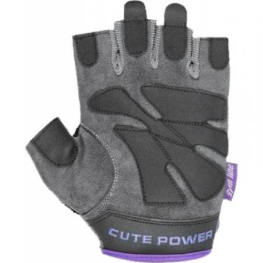 Перчатки для фитнеса Power System Cute Power Woman PS-2560 XL Purple Фото 1
