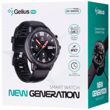 Смарт-часы Gelius Pro GP-SW005 (NEW GENERATION) (IPX7) Black Фото 6