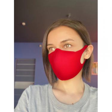 Защитная маска для лица Red point Красная М Фото 6