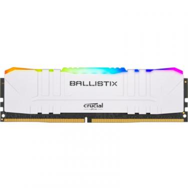 Модуль памяти для компьютера Micron DDR4 8GB 3000 MHz Ballistix White RGB Фото