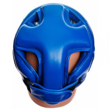 Боксерский шлем PowerPlay 3045 XL Blue Фото 4