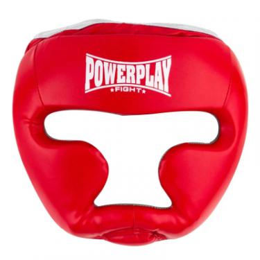 Боксерский шлем PowerPlay 3068 M Red/White Фото