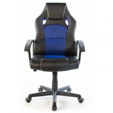 Офисное кресло Аклас Анхель PL TILT чёрно-синий Фото 1